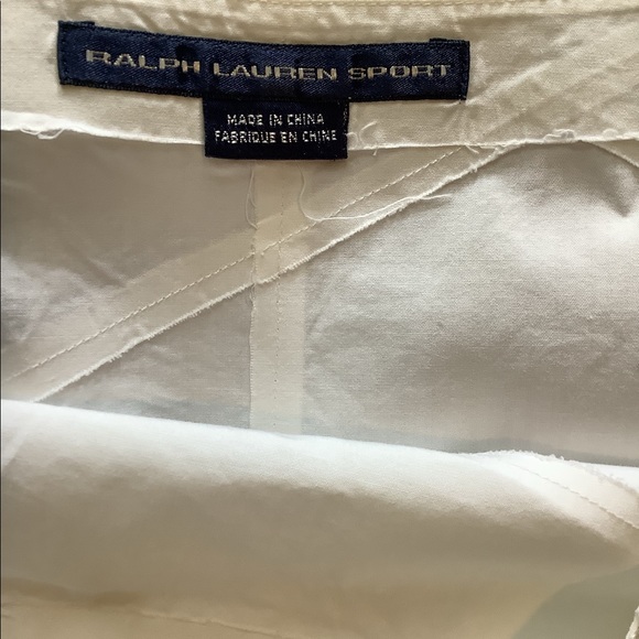 Ralph Lauren Sport white Aline skirt - Picture 2 of 3